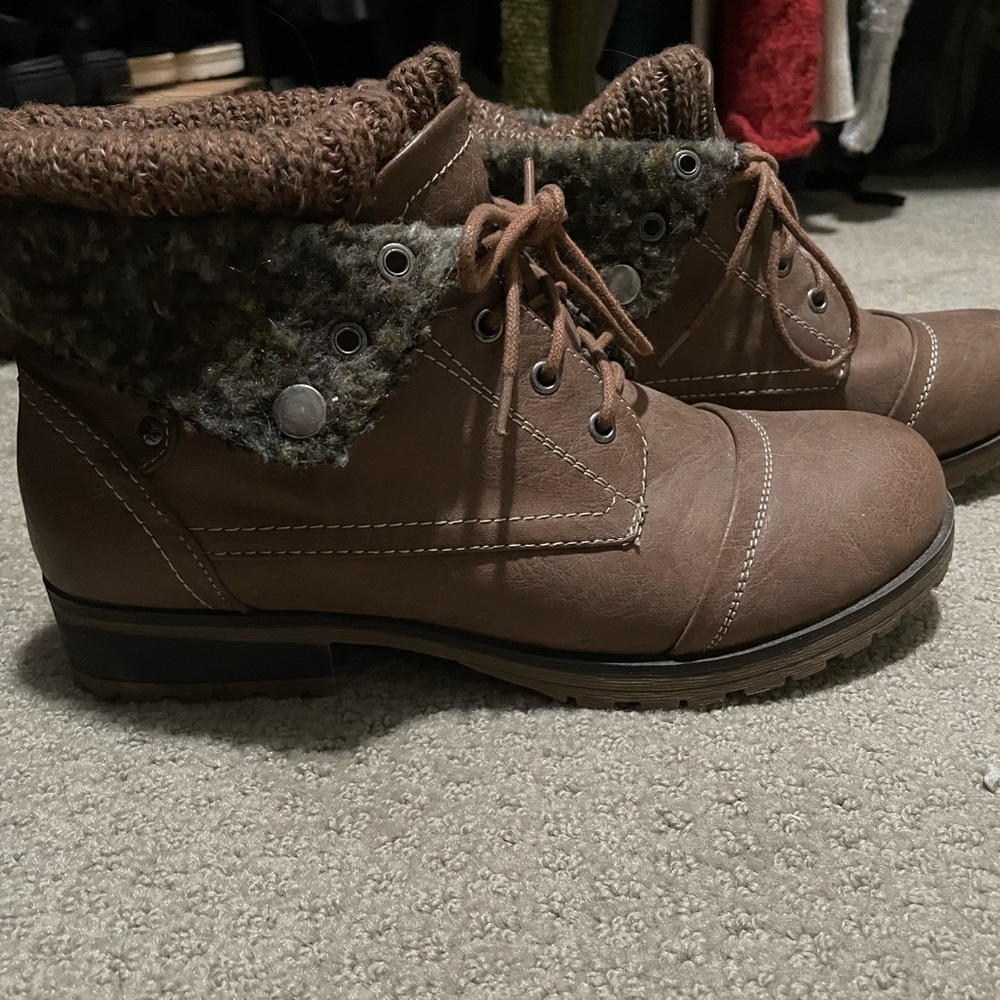 Brown Booties - Picture 2 of 7